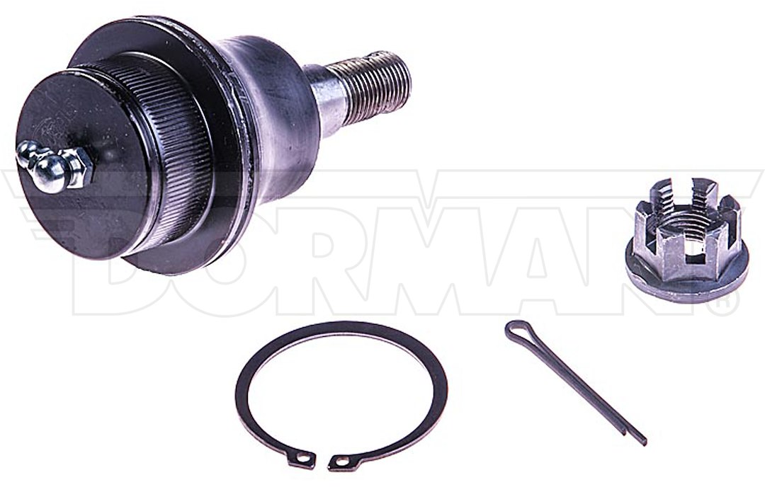 Dorman Ball Joint, Select ™, Non-Adjustable, Greasable, 44.55 Millimeter Housing Press Fit Diameter, Steel, With Nut/ Zerk Fitting – B6541