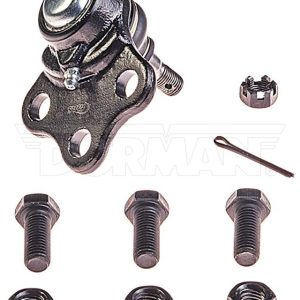 Dorman Ball Joint, Select ™, Non-Adjustable, With Castle Nut/ Cotter Pin/ Zerk Fitting/ 3 Nuts and 3 Bolts – BJ91035