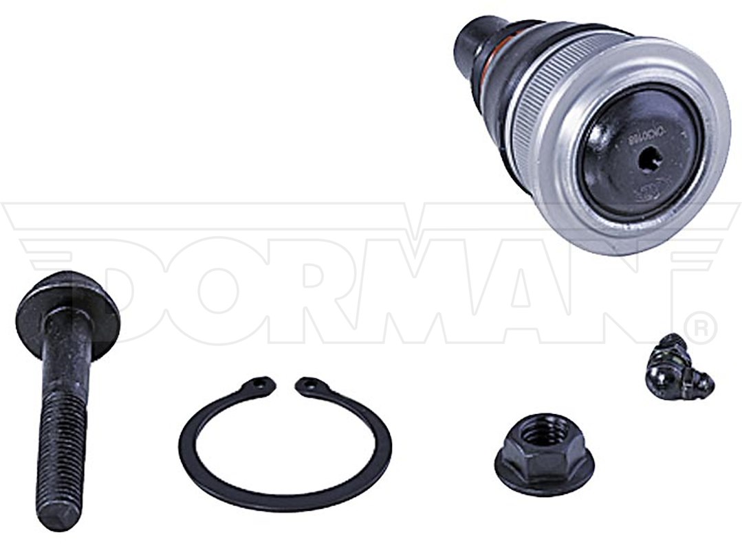 Dorman Ball Joint, Select ™, Non Adjustable, Steel, With 1 Nut/ 1 Bolt/ 1 Zerk Fitting and 1 Snap Ring – BJ92135