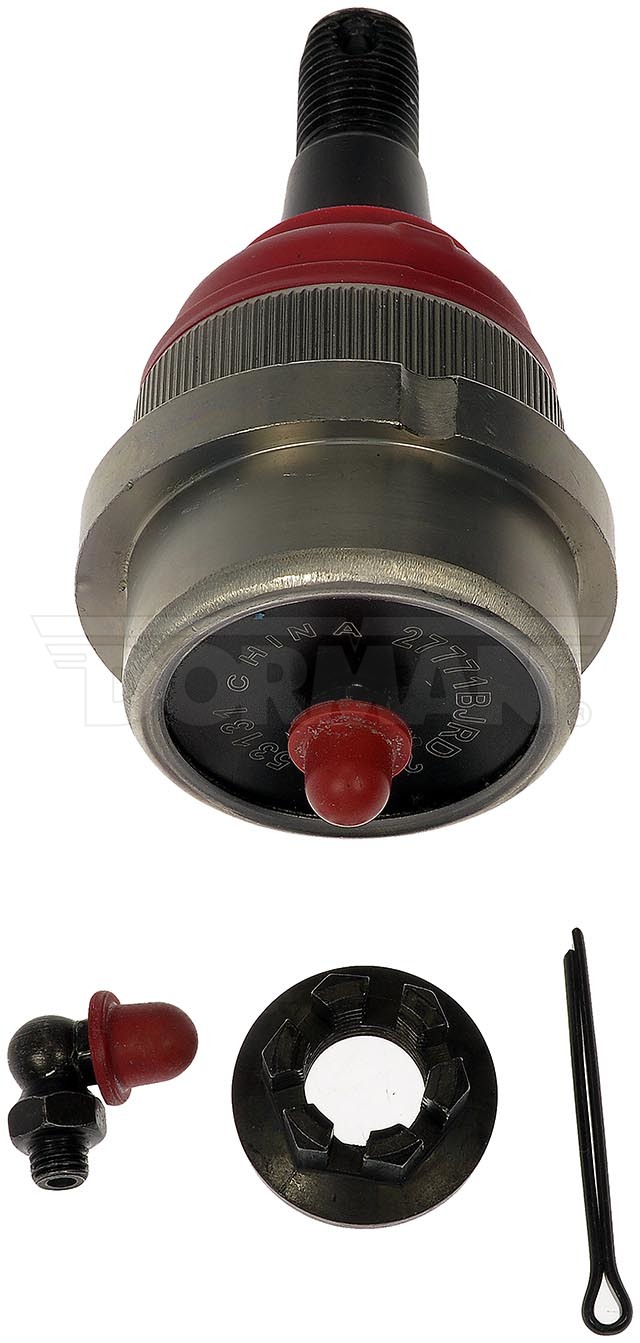 Dorman Ball Joint, Premium ™, Non-Adjustable, Greasable, With 1 Castle Nut/ 1 Cotter Pin/ 1 Zerk Fitting – BJ96166RD