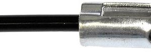 Dorman Parking Brake Cable, First Stop ™, 46.73 Inch Length, Inline Barrel End Type/ Square Eyelet End Type, Cable Only – C660218