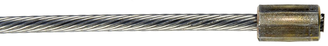 Dorman Parking Brake Cable, First Stop ™, 46.57 Inch Length, Inline Barrel End Type, Cable Only – C660398