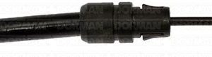 Dorman Parking Brake Cable, First Stop ™, 23-1/2 Inch Length, Black, Rubber Outer Sleeve, With Conduit – C660935