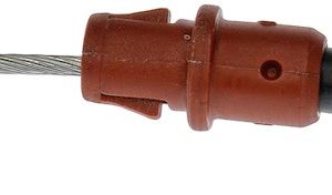 Dorman Parking Brake Cable, First Stop ™, 104.06 Inch Length, Inline Barrel End Type/ Square Eyelet End Type, Cable Only – C661085
