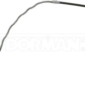 Dorman Parking Brake Cable, First Stop ™, 46.46 Inch Length, Black, Rubber Outer, With Conduit – C92447