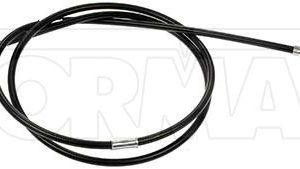 Dorman Parking Brake Cable, First Stop ™, 97.24 Inch Conduit Length, Black Housing, Rubber Outer Sleeve – C95517