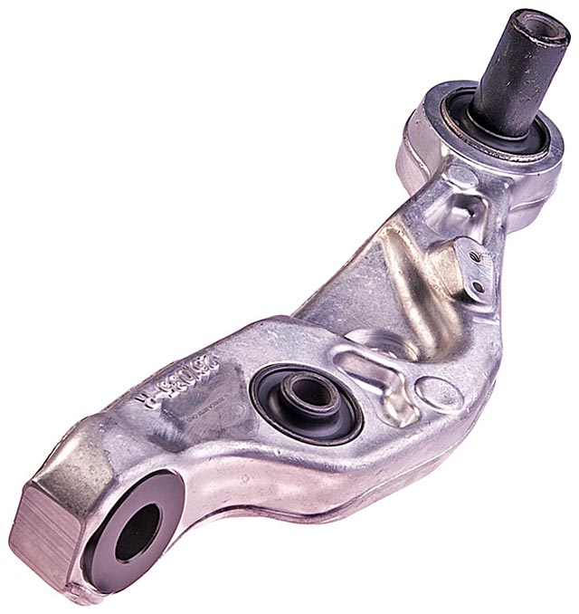 Dorman Control Arm, Select ™, Non Adjustable, Silver, Aluminum, With Rubber Bushing, Single – CA64214