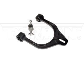 Dorman Control Arm, Premium ™, Casting/ Forged, Adjustable, Black, Steel, With Ball Joint/ Castle Nut/ Castle Pin/ Bushing, Single – CB81446PR