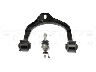 Dorman Control Arm, Premium ™, Casting/ Forged, Adjustable, Black, Steel, With Ball Joint/ Castle Nut/ Castle Pin/ Bushing, Single – CB81446PR