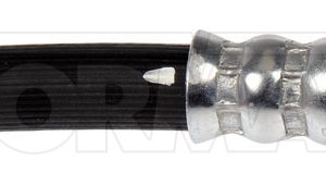 Dorman Brake Line, First Stop ™, 12.88 Inch Length, Black, Rubber Outer Sleeve, Flexible Hose, DOT Approved – H36659