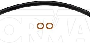 Dorman Brake Line, First Stop ™, Epdm Rubber, 18.63 Inch Length, Black, Flexible Hose, DOT Approved, Single – H36967