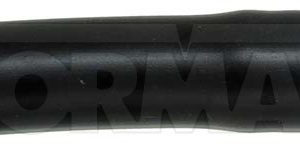 Dorman Brake Line, First Stop ™, 12.38 Inch Length, Black, Rubber Outer Sleeve, Flexible Hose, DOT Approved, With Gasket – H380271