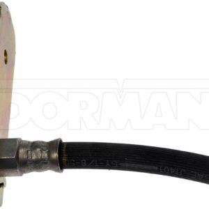 Dorman Brake Line, First Stop ™, 16-3/4 Inch Length, Black, Rubber Outer Sleeve, Flexible Hose, DOT Approved, With Gasket – H380309