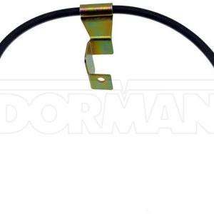 Dorman Brake Line, First Stop ™, 24-3/4 Inch Overall Length, Black, Epdm Rubber, Flexible Hose, DOT Approved, Single, With Gasket – H380519