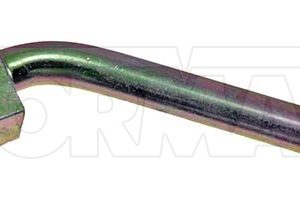 Dorman Brake Line, First Stop ™, 18-1/4 Inch Overall Length, Black, With Bracket – H380532