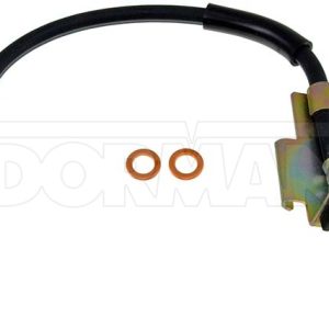 Dorman Brake Line, First Stop ™, 18-1/4 Inch Overall Length, Black, With Bracket – H380532