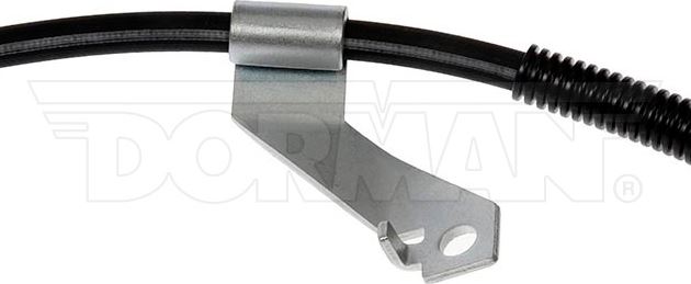 Dorman Brake Line, First Stop ™, 19-1/2 Inch Segment 1 Length/ 21.38 Inch Segment 1 Overall Length, Single Hose – H380554