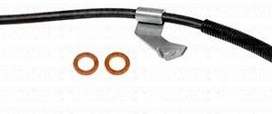 Dorman Brake Line, First Stop ™, 19-1/2 Inch Segment 1 Length/ 21.38 Inch Segment 1 Overall Length, Single Hose – H380554