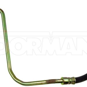Dorman Brake Line, First Stop ™, 15.63 Inch Length, Black, Rubber Outer Sleeve, Flexible Hose, DOT Approved, With Gasket – H381138