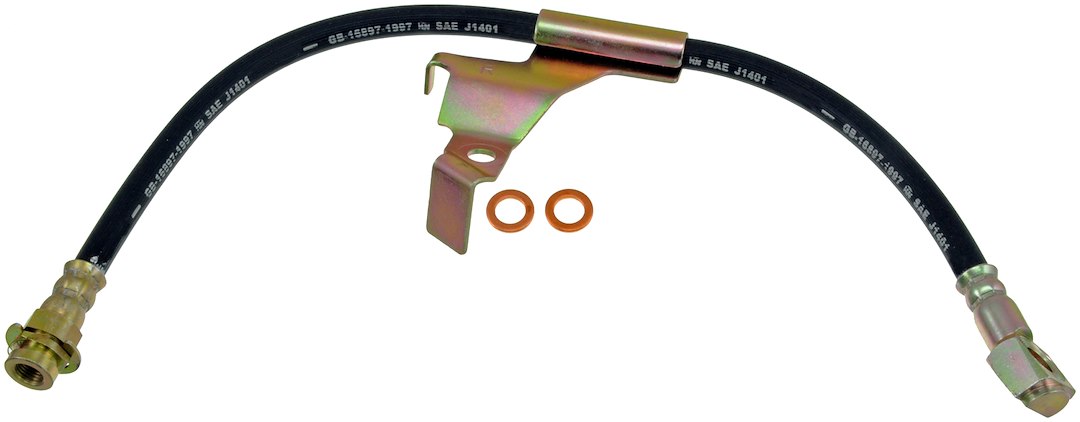 Dorman Brake Line, First Stop ™, 17.63 Inch Segment 1 Length/ 18.00 Inch Segment 1 Overall Length, Single Hose – H38262