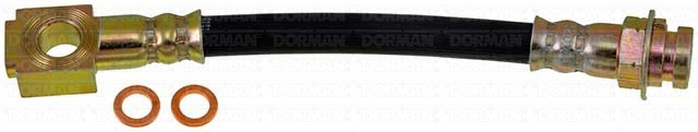 Dorman Brake Line, First Stop ™, 6-3/4 Inch Length, Black, Epdm Rubber – H38612
