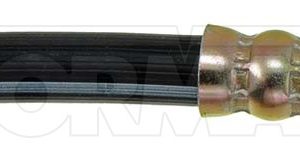 Dorman Brake Line, First Stop ™, 9-1/4 Inch Length, Black, Rubber Outer Sleeve, Flexible Hose, DOT Approved – H38646