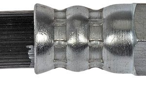 Dorman Brake Line, First Stop ™, Rubber, Single – H51116