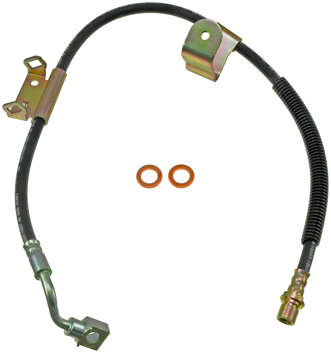 Dorman Brake Line, First Stop ™, 29.63 Inch Segment 1 Length/ 31.25 Inch Segment 1 Overall Length, Single Hose – H620051