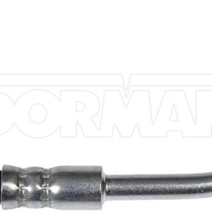 Dorman Brake Line, First Stop ™, 12 Inch Length, Black, Rubber Outer Sleeve, Flexible Hose, DOT Approved, With Gasket – H620066