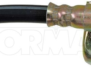 Dorman Brake Line, First Stop ™, 20-1/2 Inch Length, Black, Rubber Outer Sleeve, Flexible Hose, DOT Approved, With Gasket – H620119