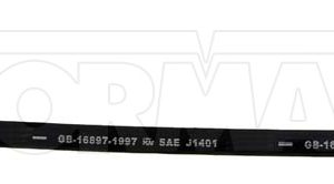 Dorman Brake Line, First Stop ™, 9-3/4 Inch Overall Length, Black, With Gaskets – H620713