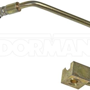 Dorman Brake Line, First Stop ™, 21-3/4 Inch Length, Black, Rubber Outer Sleeve, Flexible Hose, DOT Approved, With Gasket – H620918