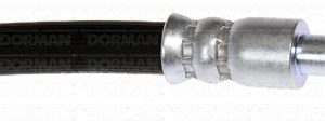 Dorman Brake Line, First Stop ™, 19.38 Inch Overall Length, Black, Epdm Rubber, Flexible Hose, DOT Approved, Single, With Gasket – H622432