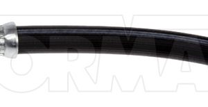 Dorman Brake Line, First Stop ™, 20 Inch Length, Black, Rubber Outer Sleeve, Flexible Hose, DOT Approved, With Gasket – H622483