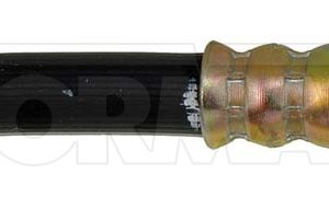 Dorman Brake Line, First Stop ™, 12.62 Inch Length, Black, Rubber Outer Sleeve, Flexible Hose, DOT Approved – H80024
