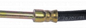 Dorman Brake Line, First Stop ™, 20.62 Inch Overall Length, Black, Epdm Rubber, Single Hose, With Gaskets – H97833