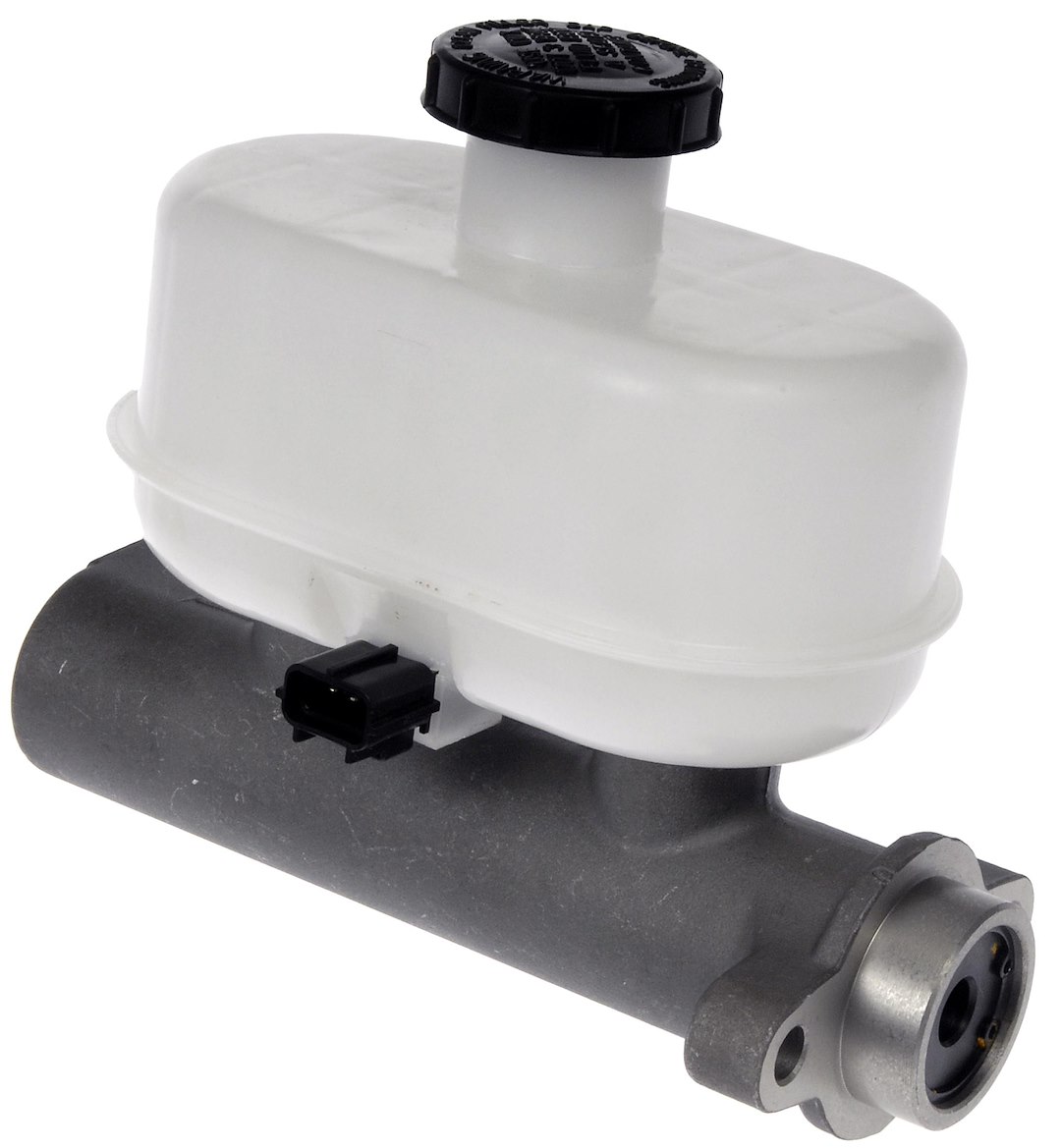 Dorman Brake Master Cylinder, First Stop ™, 1-3/8 Inch Bore, 2 Port, With Reservoir, With Vehicle Connector – M630227