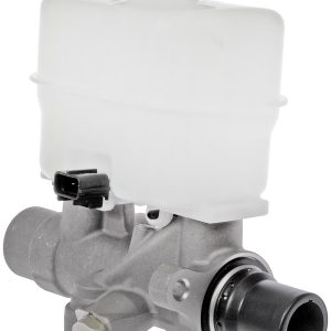 Dorman Brake Master Cylinder, First Stop ™, 1.1875 Inch and 1.375 Inch Bore, 2 Port, With Reservoir, With Vehicle Connector – M630711