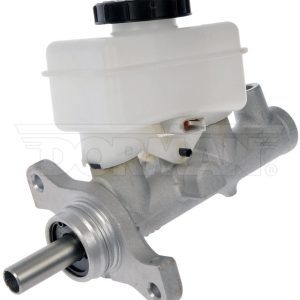 Dorman Brake Master Cylinder, First Stop ™, 15/16 Inch Bore, 2 Ports, M12 X 1.0 Rearward Port, Aluminum, With Reservoir/ Sensor – M630808