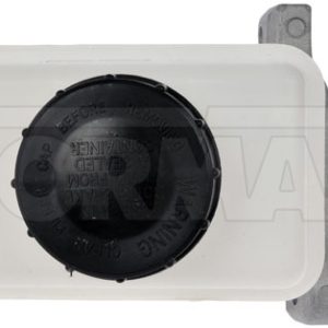 Dorman Brake Master Cylinder, First Stop ™, 15/16 Inch Bore, 2 Ports, M12 X 1.0 Rearward Port, Aluminum, With Reservoir/ Sensor – M630808