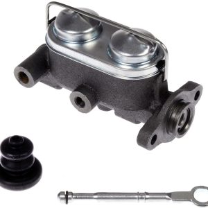 Dorman Brake Master Cylinder, First Stop ™, 1 Inch Bore, 9/16 – 18 Forward Port and 1/2 – 20 Inch Rearward Port, With Reservoir – M73323