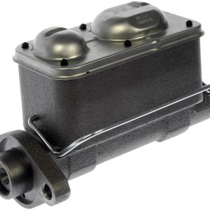 Dorman Brake Master Cylinder, First Stop ™, 1-1/8 Inch Bore, 1/2 – 20 Inch Forward Port and 9/16 – 18 Rearward Port, With Reservoir – M76162