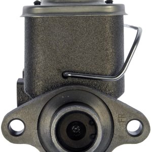 Dorman Brake Master Cylinder, First Stop ™, 1-1/8 Inch Bore, 1/2 – 20 Inch Forward Port and 9/16 – 18 Rearward Port, With Reservoir – M76162