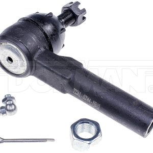 Dorman Tie Rod End, Select ™, 115 Millimeter Length, With Castle Nut/ Cotter Pin/ Zerk Fitting and Hex Nut – T2261