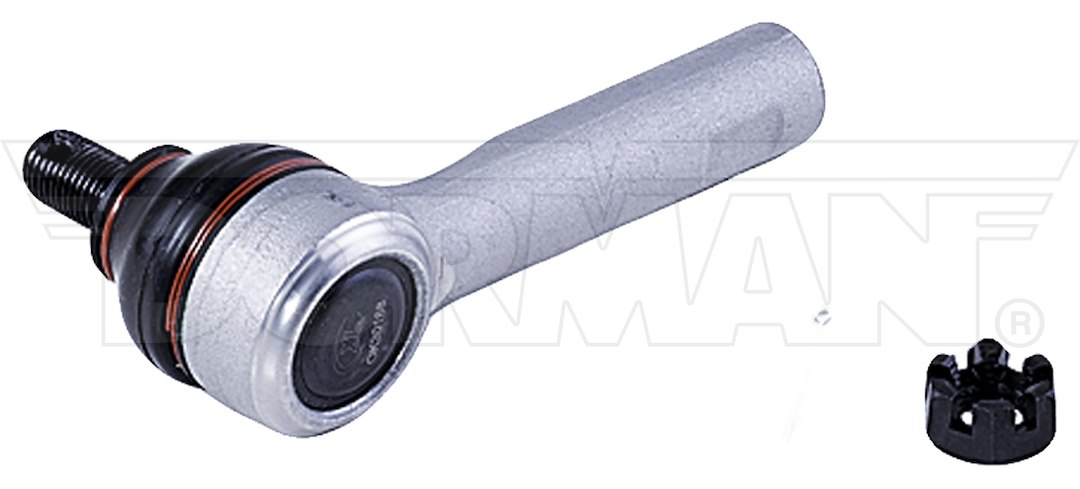 Dorman Tie Rod End, Select ™, 100 Millimeter Length, Steel, With Castle Nut/ Cotter Pin – T2814