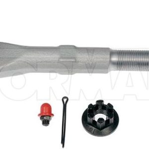 Dorman Tie Rod End, Premium ™, 200 Millimeter Length, Rugged Design, With Castle Nut/ Cotter Pin and Zerk Fitting – T2837RD