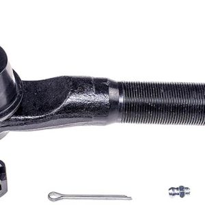 Dorman Tie Rod End, Select ™, 165 Millimeter Length, Black, Steel, With 1 Castle Nut/ 1 Cotter Pin and 1 Zerk Fitting – T3497