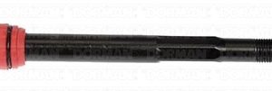 Dorman Tie Rod End, Premium ™, Greaseable, Non-Adjustable, 1.5 Millimeter Thread Pitch, 304 Millimeter Length, Taper Stud, Black, Steel – TI91490RD
