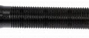 Dorman Tie Rod End, Premium ™, Greaseable, 1.25 Millimeter Thread Pitch, 110 Millimeter Length, Taper Stud, Black, Steel – TI92080RD