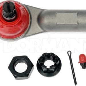 Dorman Tie Rod End, Premium ™, 102 Millimeter Length, Rugged Design, With Castle Nut/ Cotter Pin and Zerk Fitting – TO82405RD